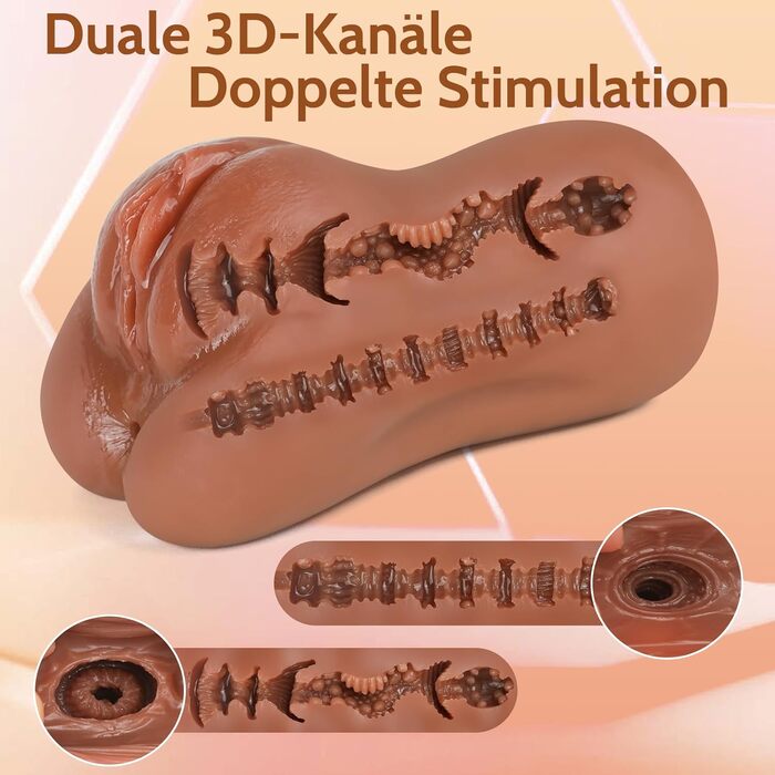 Реалістичний мастурбатор Секс-іграшка для чоловіків - 3D Кишенькова кицька Реалістична велика мастурбація для чоловіків М&39який силіконовий мастурбатор для піхви Кишенькова кицька Секс-іграшка для чоловіків Соло, 710G