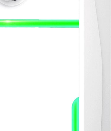 Енергозберігаюча розетка, вогнестійкий корпус ПК 90-250 В, 3 упаковки, безпечна та надійна високоефективна енергозберігаюча коробка для великих магазинів електроприладів (вилка ЄС)