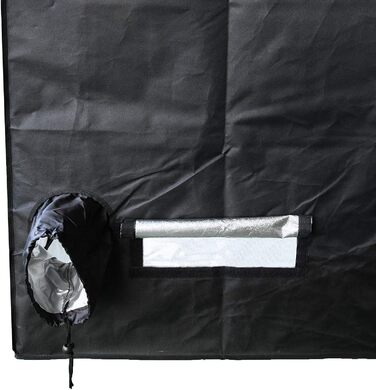 Тент для вирощування Lisbon 60x60x160 см / Гроубокс / Світлонепроникний шаф для рослин