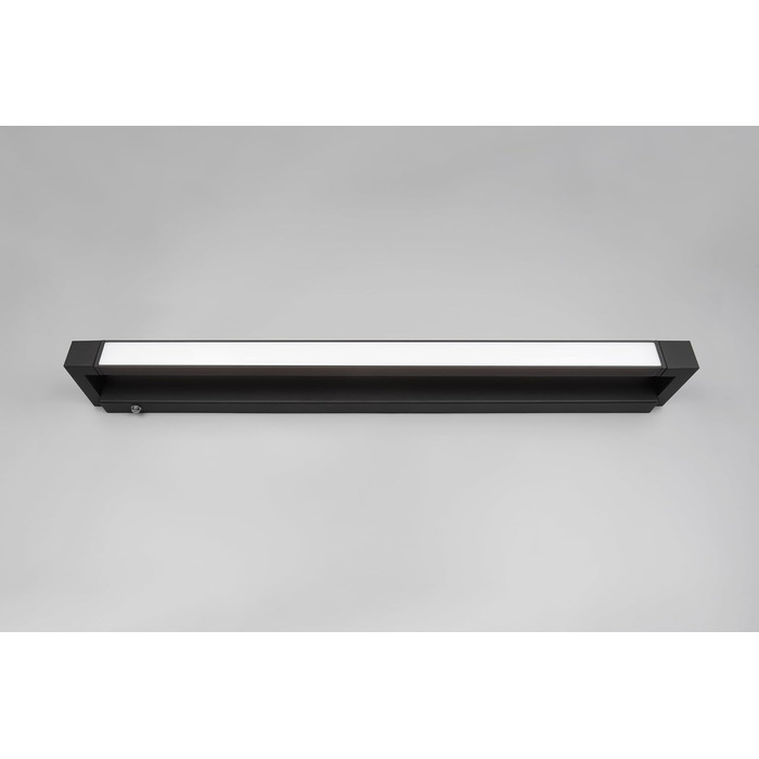 Стільний настінний LED-світильник для ванної кімнати Trio Leuchten Fabrizio 284779132, чорний матовий алюміній, 15.5 Вт, регульована колірна температура та диммер, ширина 80 см