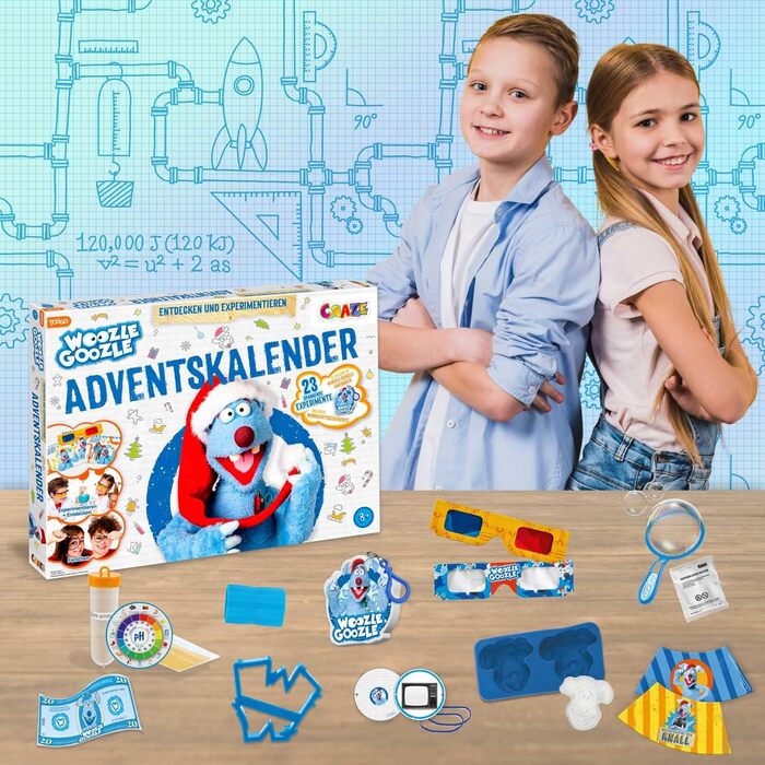 Адвент-календар CRAZE Woozle Goozle 24683, з фігурками та аксесуарами