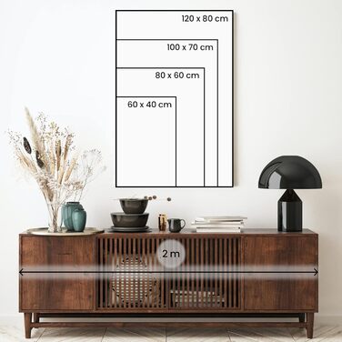 Друковані картини Високоякісна картина на полотні (60x80 см) Вінсент Ван Гог - Нічна кав'ярня / Ніч перед кав'ярнею на площі Форум