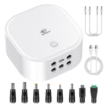З підтримкою швидкої зарядки PD30W, DC-виходами (5V, 9V, 12V, 15V, 24V) та портами Type-C для входу/виходу, 10.8V 5200mAh (56.16Wh)