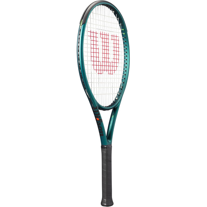 Тенісна ракетка Wilson Blade 26 V9, зелена, зі струнами, 255 г, L, 26 дюймів