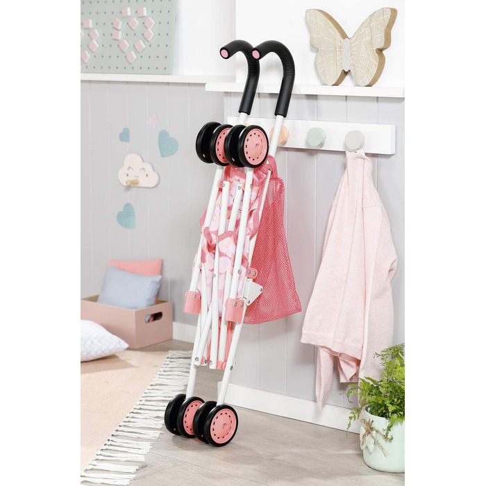 Активна коляска Baby Annabell з сумкою для ляльки 43 см - легка для маленьких ручок, творча гра сприяє розвитку емпатії та соціаль