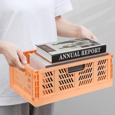 Набір із 4 пластикових кошиків для зберігання, складні коробки для зберігання, вставки для кухонних шухляд, штабелювані полиці-кошики, ящики для зберігання, транспортні коробки, контейнери для шаф, куби для домашнього офісу, спальні - рожевий зелений