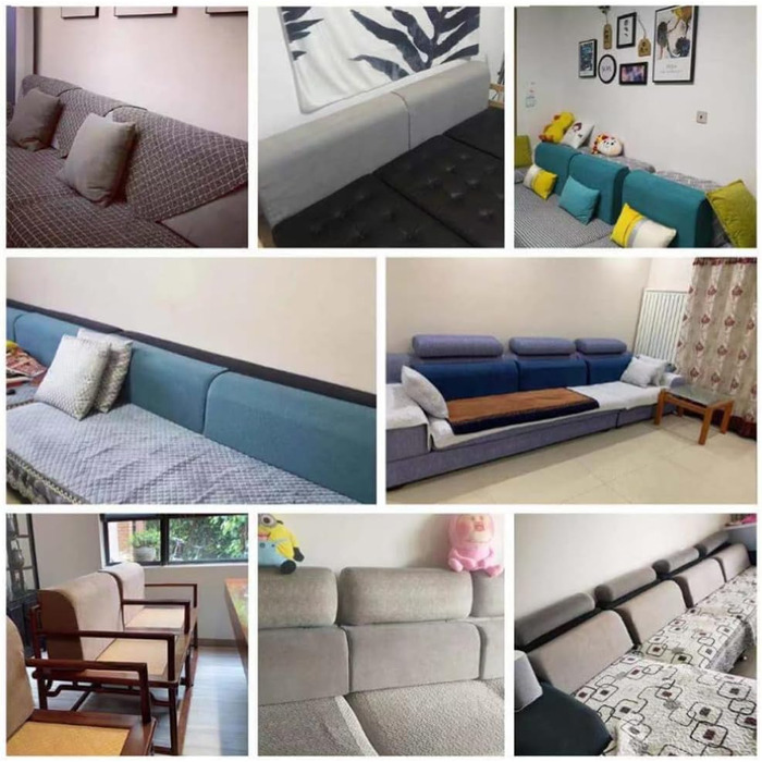 Подушка для спинки дивана YUR з товстої піни зі знімним чохлом, подушка для узголів&39я, подушка для підтримки попереку, велика спинка, подушка для читання, полегшує біль, темно-зелена