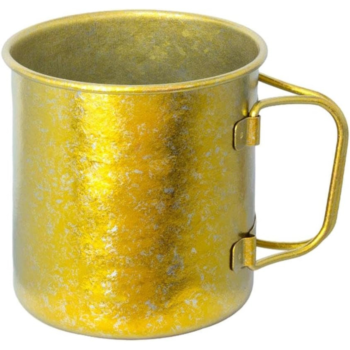 Складана туристична кружка, 450 мл, 70 г, надлегка, дорожня кружка, для активного відпочинку, походів, пікніка, виготовлена зі сплаву TC4, підходить для окропу, компактний портативний дизайн