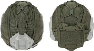 Сумка для тактичного шолома IDOGEAR House з кишенею для батареї, противага для шолома NVG, розмір Fast, M/L/XL, аксесуар для шолома, M, зелений Ranger