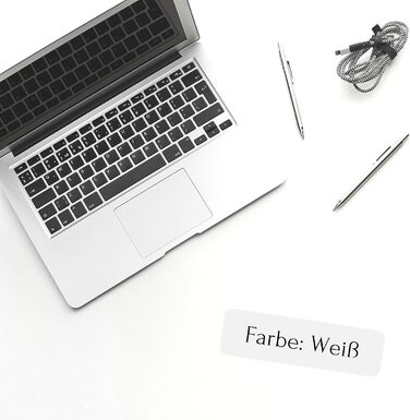 Письмовий стіл PRIMUS з 2 шухлядами, білий - Офісний стіл, комп&39ютерний стіл для домашнього офісу з місцем для зберігання та відкритими полицями - 145 x 74 x 65 см (Ш/В/Г) 145 см білий