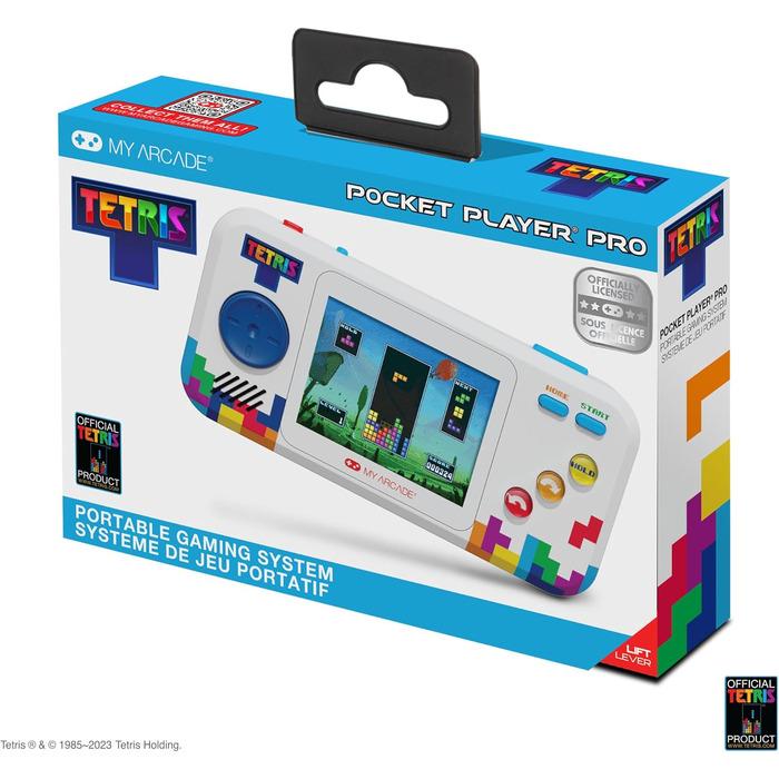 Портативна портативна ігрова система My Arcade DGUNL-7028 Tetris Pocket Player Pro