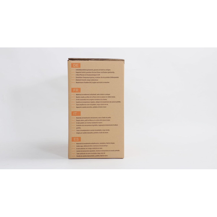 Раклетний гриль на 8 осіб з антипригарним покриттям, раклет з 8 міні-сковородами для раклету та 4 дерев'яними лопатками, плавно регульована температура, 1500 Вт, нержавіюча сталь 8 осіб