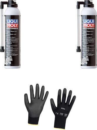 Захисні рукавички Iloda 2xOriginal Liqui Moly 300 мл Спрей для ремонту мотоциклетних шин 1579