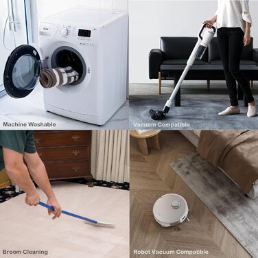 Кухонний килимок у стилі бохо з коротким ворсом, що прається, нековзний кухонний килимок, килимок для коридору, довгий килимок для кухні, спальні, пральні, ванної кімнати, 60 x 180 см, різнокольоровий, 60 x 180 см (прямокутний)