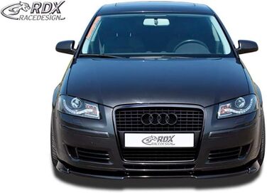 Передній спойлер RDX VARIO-X A3 8P 2005-2008 (3 двері Sportback) Передня губа Передній виступ Передній спойлер Кромка