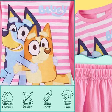 Піжами BlueY Піжами для дівчаток Піжами для дівчаток Дитячі піжами 4-5 років, нові, рожеві