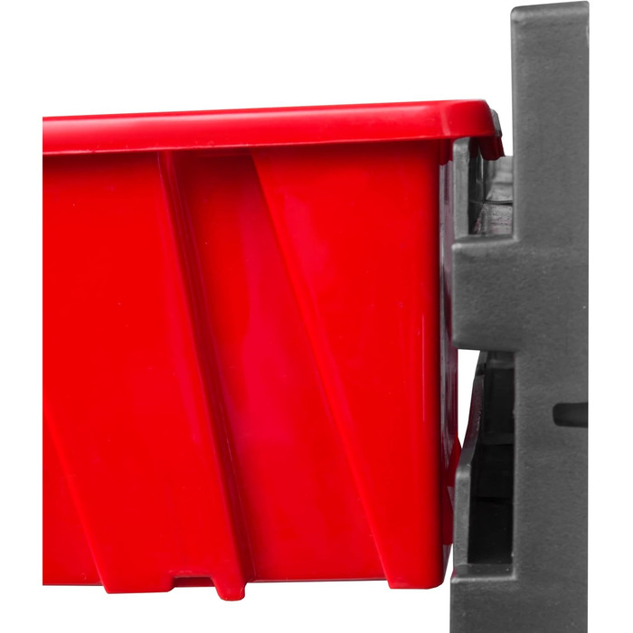 Стелажі для майстерні зі складськими коробками 117 x 78 см 66 коробок Настінна полиця зі штабелюваними коробками - Стінові панелі Надміцна полиця для контейнерів Інструменто-панелі з перфорованою дошкою Полиця для зберігання Полиця для гаража (3)