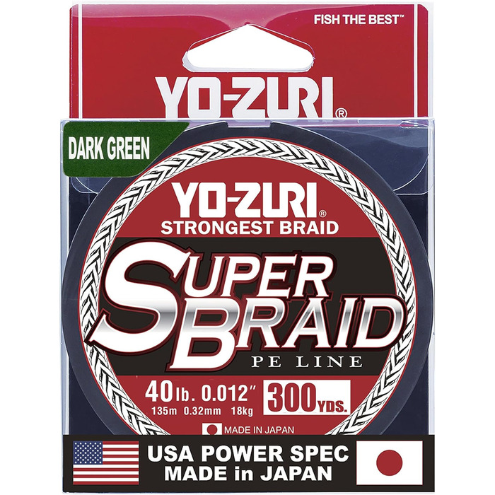 Волосінь Yo-Zuri Super Braided і плетена