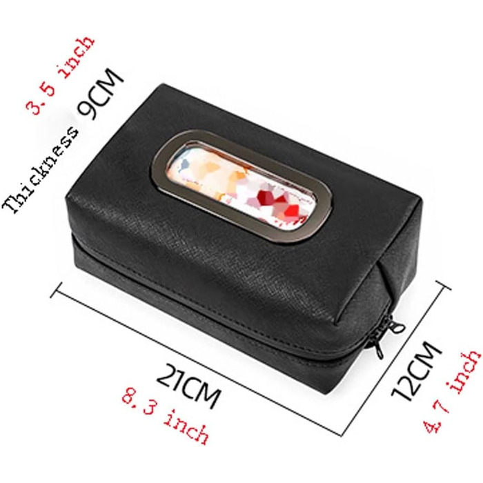 Автомобільний тримач для носових хустинок, універсальний автомобільний сонцезахисний козирок або тримач для носових хустинок на за