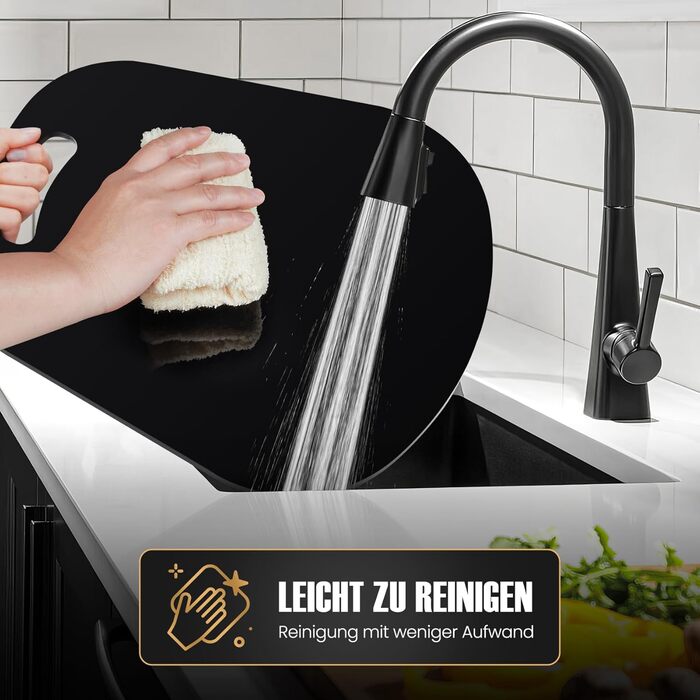 Для розсувної дошки Thermomix TM6 TM5 акрил, розсувна дошка EPULLWUP з ручкою без зусиль переміщення для кухонного комбайна Thermomix Vorwerk TM5 TM6 Аксесуари Pad Board, глянцевий чорний