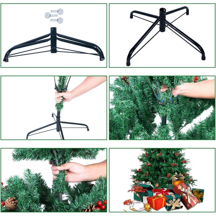 Штучні різдвяні ялинки 180 см himaly