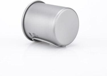 Складані титанові чашки для води, напої, кемпінгові чашки без кришки, надлегкі портативні туристичні кружки 40 г 220 мл, 3200