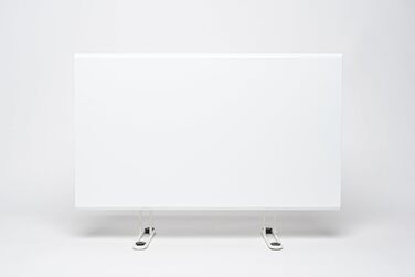 Електричний радіатор Adax Eco Basic - 2000 Вт, білий Термостат з таймером Електричний обігрівач на ніжках Електричний радіатор - 330 мм Захист від замерзання, тижневий режим 2000 Вт (137,4 x 9,7 x 33 см)