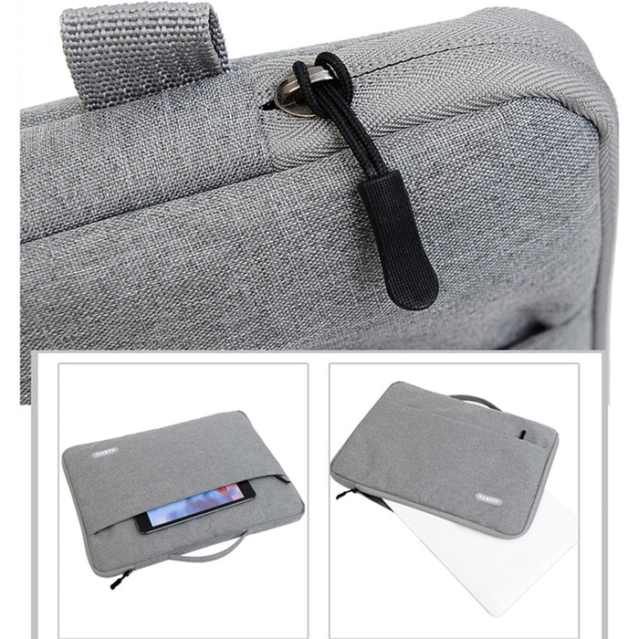 Сумка на плече для ноутбука 30,5 см (12 14 дюймів) і 16 дюймів, чохол для планшета та легка сумка для комп'ютерного ноутбука, чорн