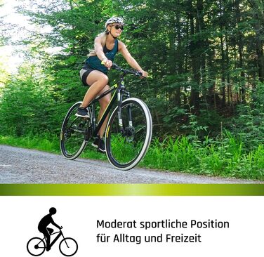 Гірський велосипед Galano Toxic Hardtail 29 дюймів для дорослих, MTB, 21 швидкість, амортизаційна вилка, дискові гальма, чорний/бежевий, 40 см