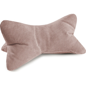 Подушка для читання MAGMA INGA, вельветовий вигляд, рожевий колір, 42 см x 22 см, ергономічна форма для підтримки шиї або попереку, гнучка опора для книг, електронних книг або планшетів