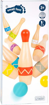 Активний тренажер Кегельшпіл для маленьких ніг, дитяча гра для приміщень та вулиці, від 3 років, 11912