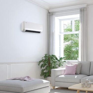 Настінний вентилятор-обігрівач Sichler Household Appliances компактний настінний вентилятор-обігрівач з цифровим термостатом, таймером, 2000 Вт (обігрівач, настінний обігрівач, охолодження)