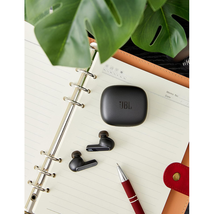 Водонепроникні, справжні бездротові навушники-вкладиші з шумозаглушенням чорного кольору - До 40 годин відтворення музики Одинарні