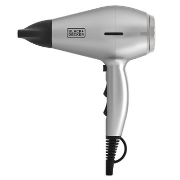 Фен для волосся з іонізацією BLACKDECKER BXHDA2400E, 2400 Вт, 2 швидкості, 3 температурні режими, холодний обдув, знімний фільтр