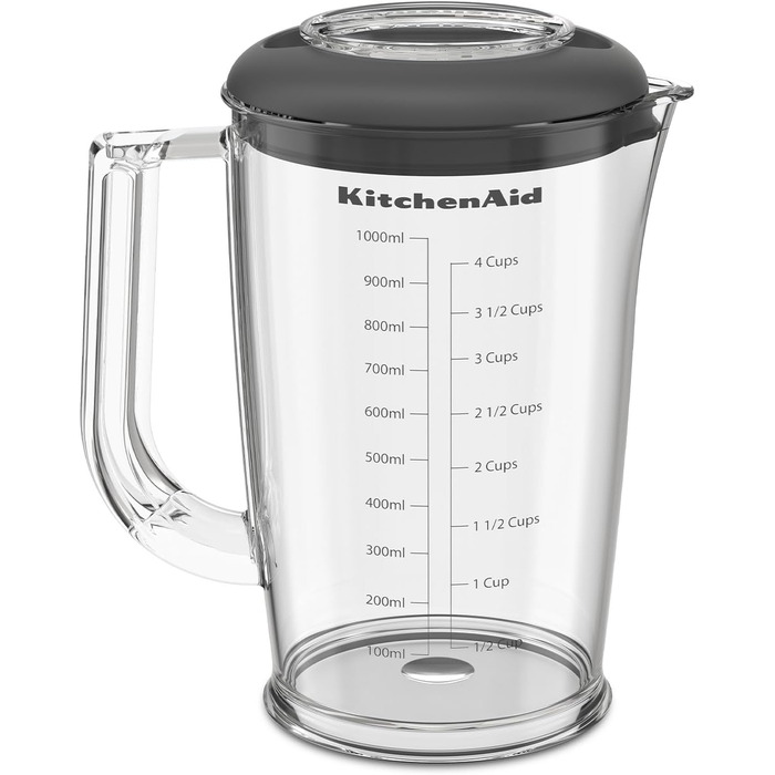 Портативний ручний блендер Kitchenaid Go I з батареєю i чорний
