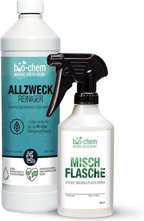 Засіб для миття bio-chem 1 л Multi Clean Power Cleaner Kitchen Cleaner - для всього будинку, кухні, ванної кімнати, вітальні