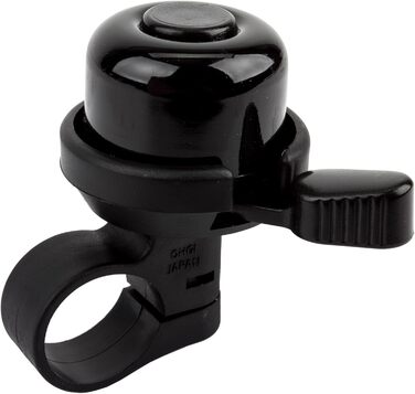 Велосипедний дзвінок Mirrycle Incredibell Brass Duet чорного кольору