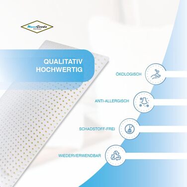 Ортопедична подушка для шиї з в&39язкопружної гелевої піни - Подушка без запаху без наволочки - Подушка для сну для підтримки шийного відділу хребта та полегшення болю в шиї - (70 см x 42 см x 16 см) Без запаху Висота 16 см - Без чохла