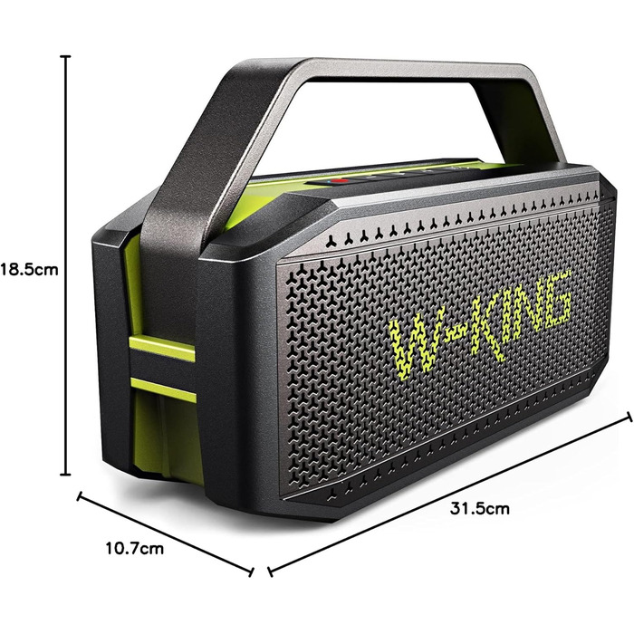 100W MAX) 60W IPX6 Speaker Boxes Bluetooth Box-Deep Bass, Portable Speaker Outdoor Party Soundbox Boombox, PowerBank/40H/TF Card/AUX/EQ/NFC, 100W MAX) 60W IPX6 Speaker Boxes Bluetooth Box-Deep Bass, Portable Speaker Outdoor Party Soundbox Boombox, PowerBa