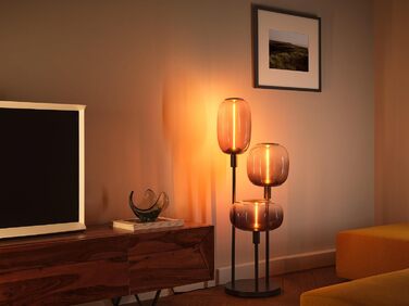 Декоративна LED-лампа Osram Vintage 1906 Big Oval, задимлене скло, ультратонкий магнітний філамент, цоколь E27, 4 Вт, затишне тепле біле світло (1800K), енергоощадна