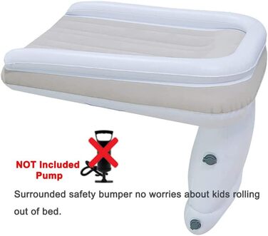 Надувне ліжко-літак для малюків Дитяче ліжко-літак для подорожей Надувне ліжко для малюків Ліжко-літак для немовлят Підходить для більшості літаків економ-класу