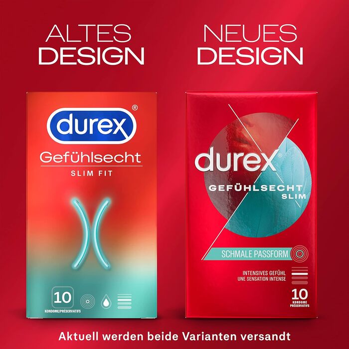 Презервативи Durex Natural Slim, 20 шт