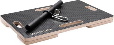 Тренувальна платформа Whiteoak еспандери та ізометрична тренажерна станція X3 в одному з протиковзкою опорною пластиною для домашнього використання Домашнє обладнання для тренувань Тренувальна платформа Solo