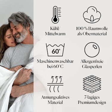 Обтяжена ковдра 135x200 9 кг - Антистресова терапевтична ковдра - Щільна ковдра для глибокого сну та кращого відновлення - Щільна ковдра зі 100 бавовни - Щільна обтяжена ковдра 135 x 200 см 9,0 кілограмів