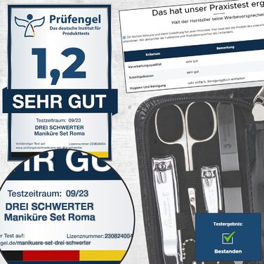 Манікюрний набір Drei Schwerter Roma (8 шт.)