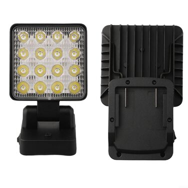 Бездротовий робочий ліхтар, сумісний з акумуляторами Metabo серії 18V, з регульованою яскравістю та низьким рівнем Vo для захисту L-tag.