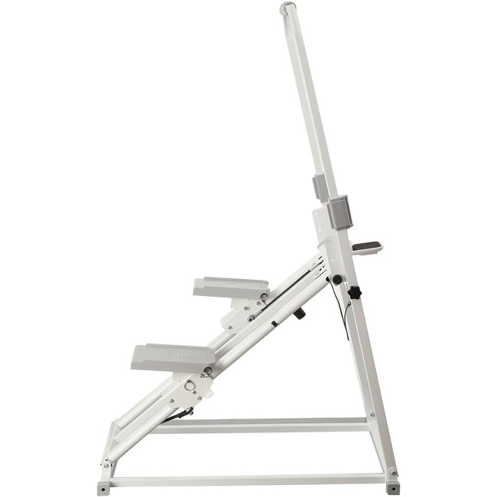 Степер для домашнього спортзалу, Stairmaster для домашнього використання, вертикальний тренажер для тренування всього тіла, складний кардіо-степер, регульовані кермо та кут нахилу, для фітнес-обладнання для домашнього офісу