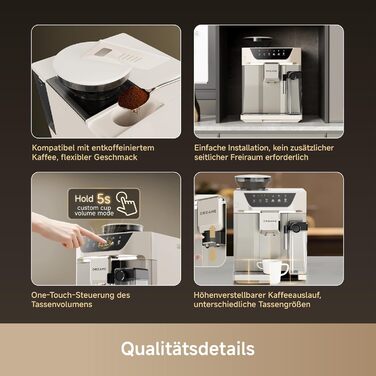 Кавомашина Dreame Ecceluxe Master з функцією Cold Brew одним натисканням