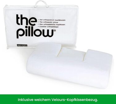 Ортопедична подушка The Pillow - унікальна трикомпонентна конструкція для підтримки природної S-подібної форми - зменшує біль у шиї та спині. Стандартна вага від 65 кг.
