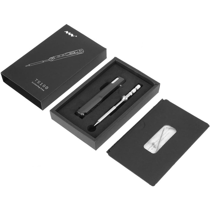 Міні-паяльник TS101 Портативний електричний паяльник з набором DC 12V-24V 65W зварювальний інструмент для електроніки та друковани